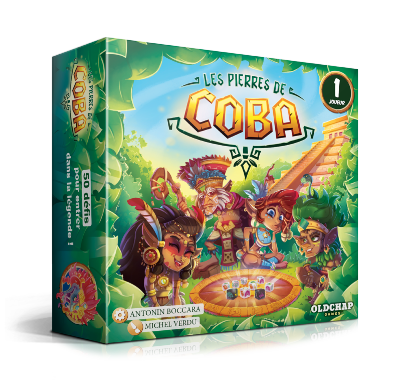 Les pierres de Coba - Packshot 3D